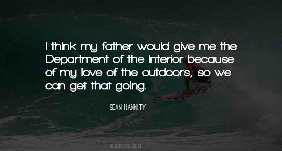 Love The Outdoors Quotes #836933