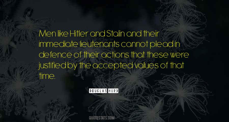 Quotes About Hitler And Stalin #227324