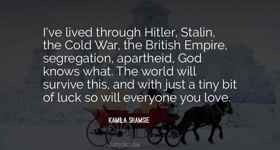 Quotes About Hitler And Stalin #733443