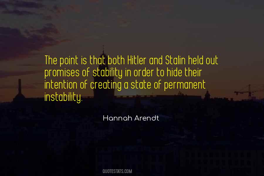 Quotes About Hitler And Stalin #80530