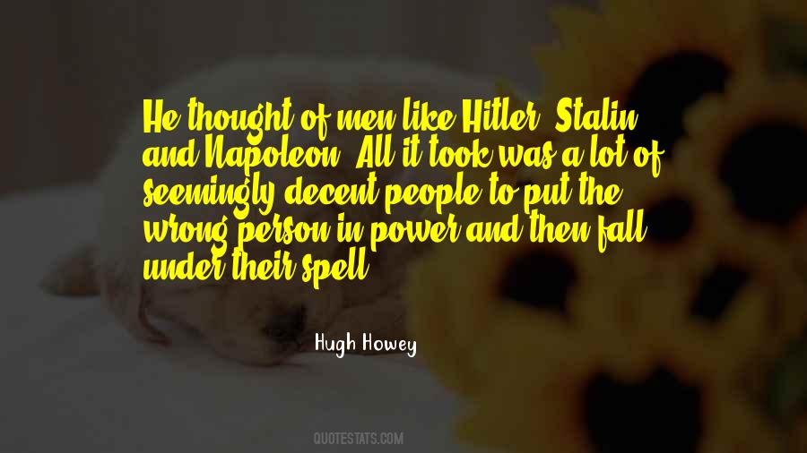 Quotes About Hitler And Stalin #882820