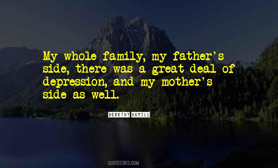 Depression Family Quotes #148651