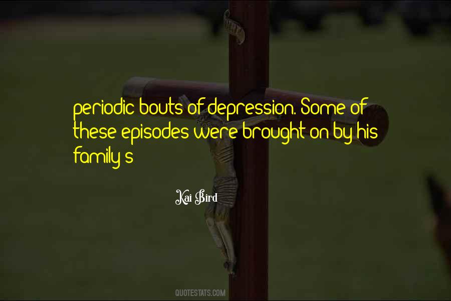 Depression Family Quotes #1669717