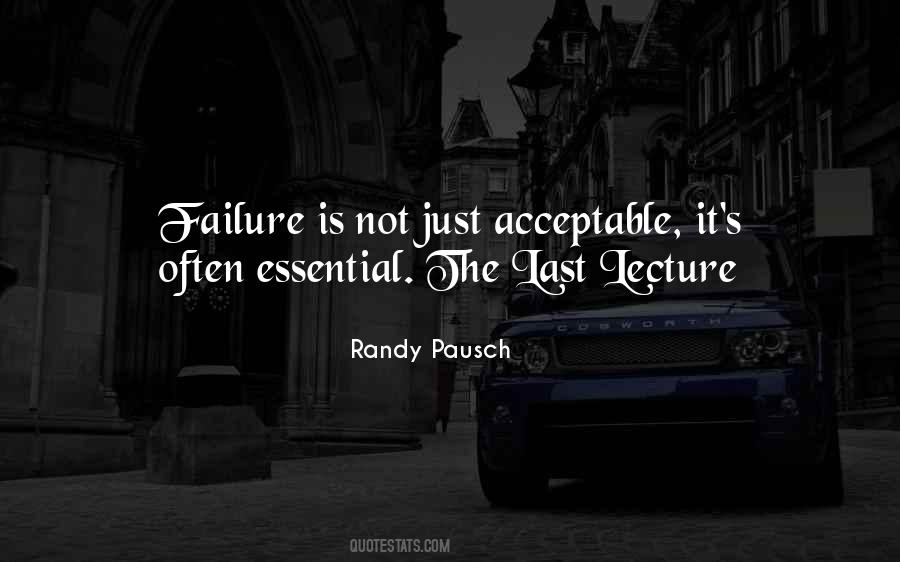 The Last Lecture By Randy Pausch Quotes #1724814