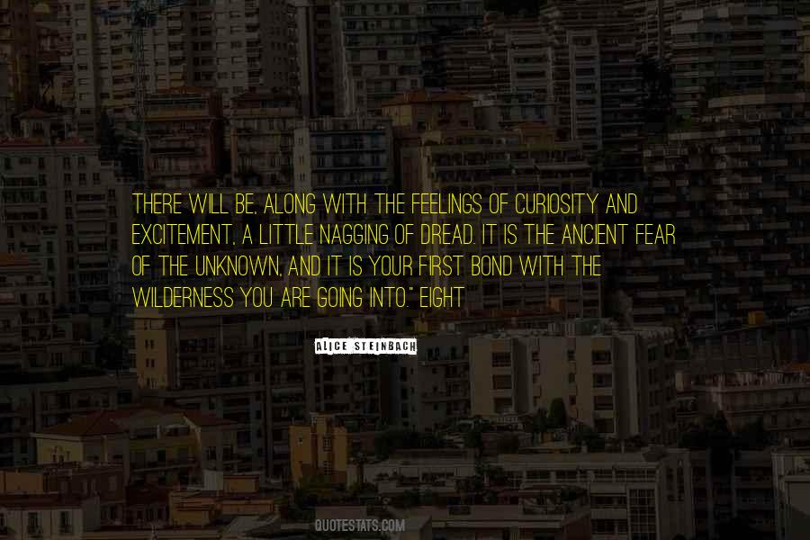 Quotes About The Unknown Fear #1053718