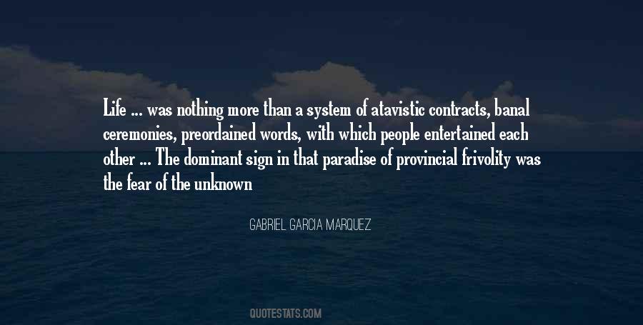 Quotes About The Unknown Fear #1568983