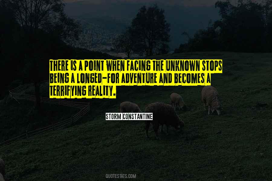 Quotes About The Unknown Fear #211568