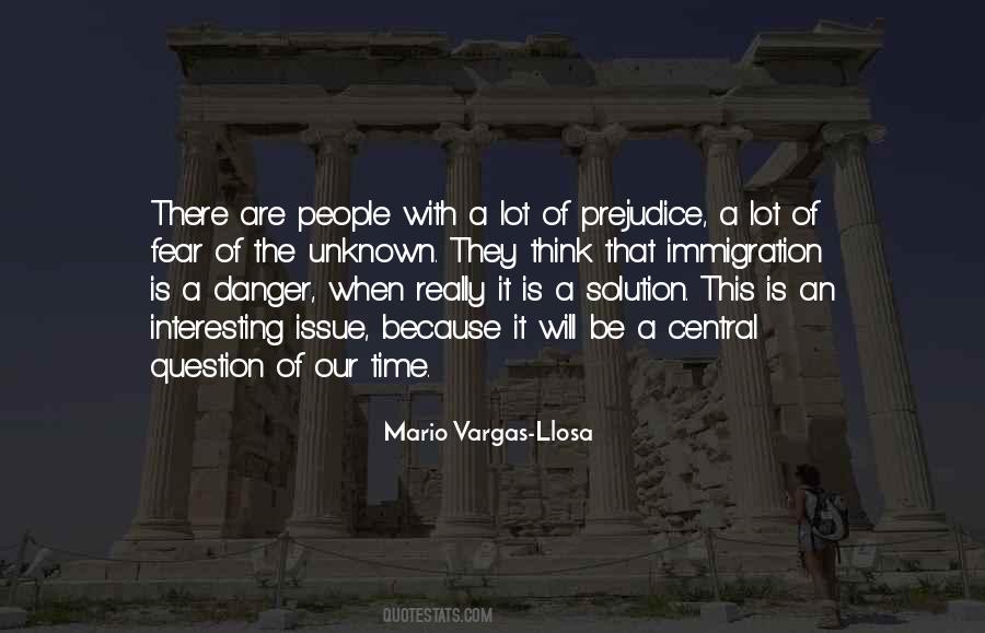 Quotes About The Unknown Fear #583901