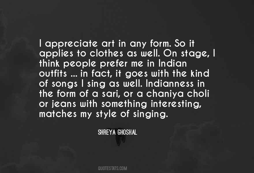 Style Of Art Quotes #315632
