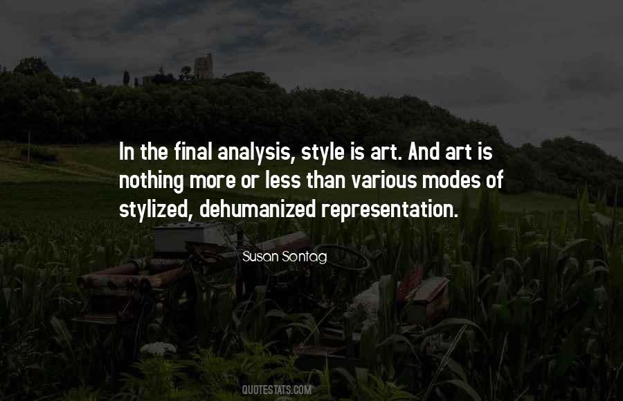 Style Of Art Quotes #825960