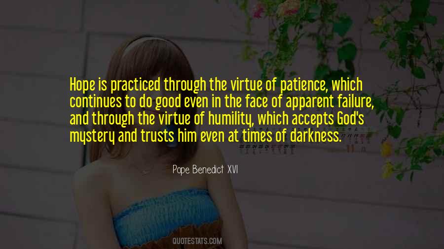 Patience And Virtue Quotes #744175