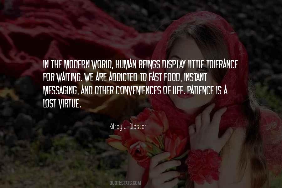 Patience And Virtue Quotes #874280