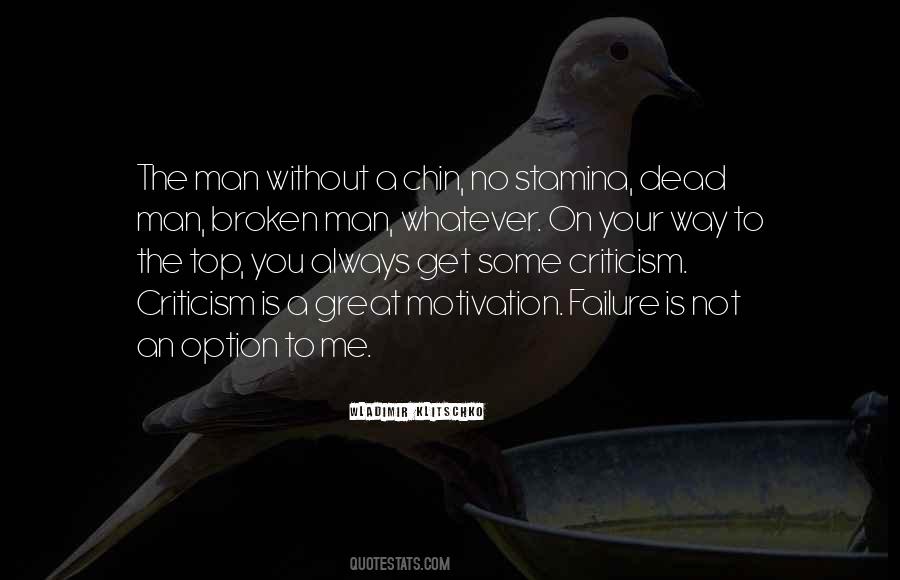 Failure Is An Option Quotes #919427