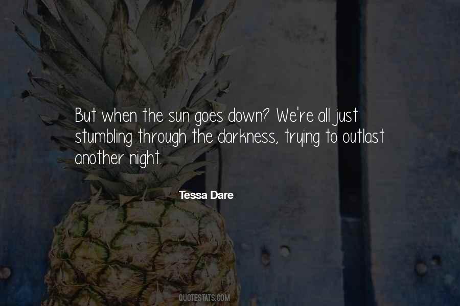 When The Sun Goes Down Quotes #609961