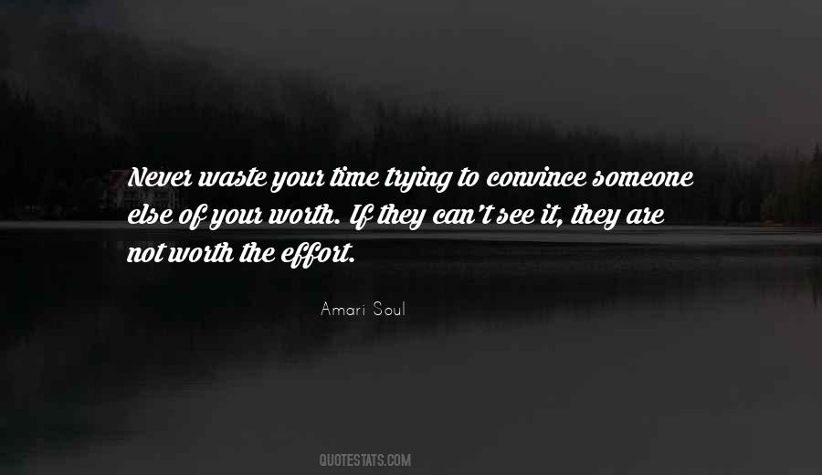 Waste Of Time And Effort Quotes #822818