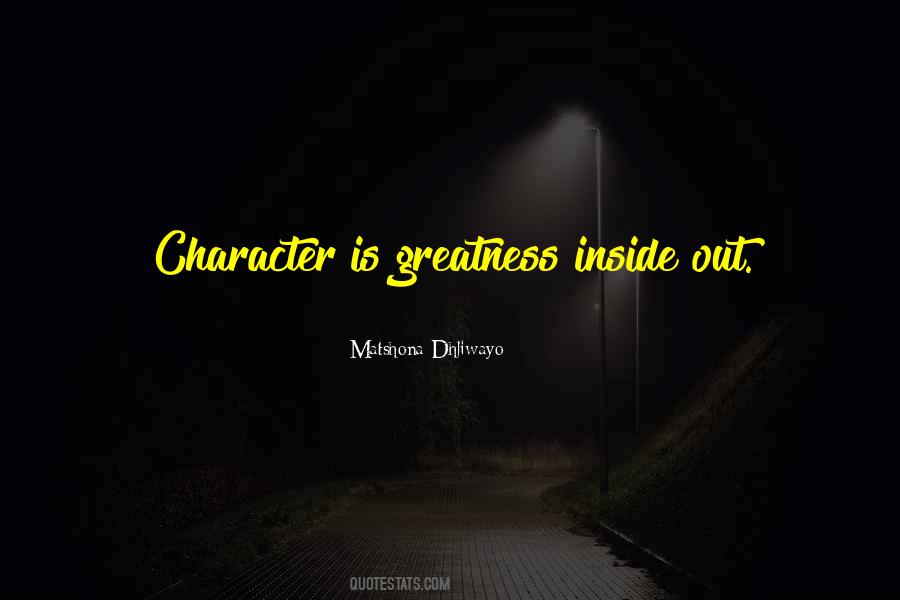 Greatness Inside Of You Quotes #1037038