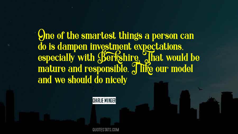Be A Mature Person Quotes #105808