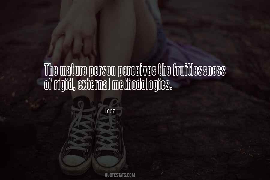 Be A Mature Person Quotes #1182211