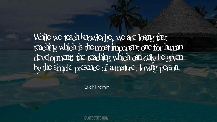 Be A Mature Person Quotes #1504853