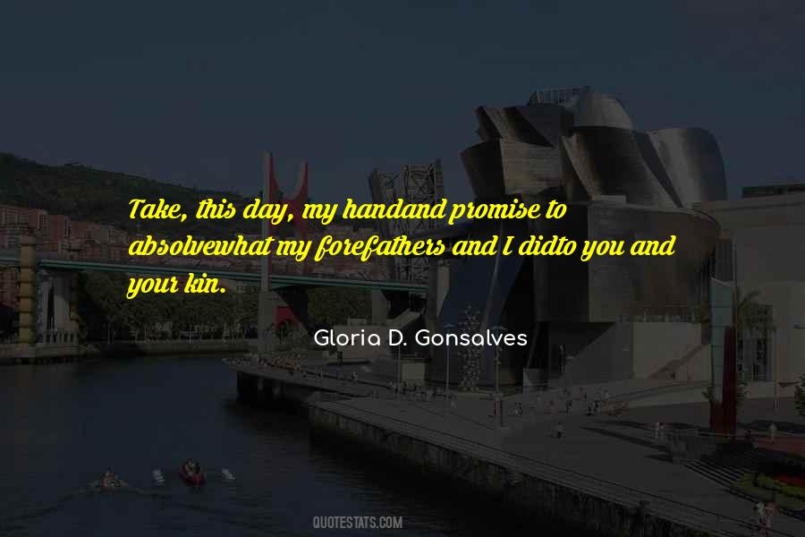 Hand Promise Quotes #1019175