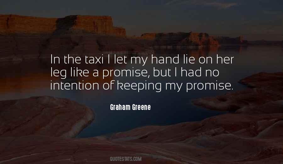Hand Promise Quotes #1185190