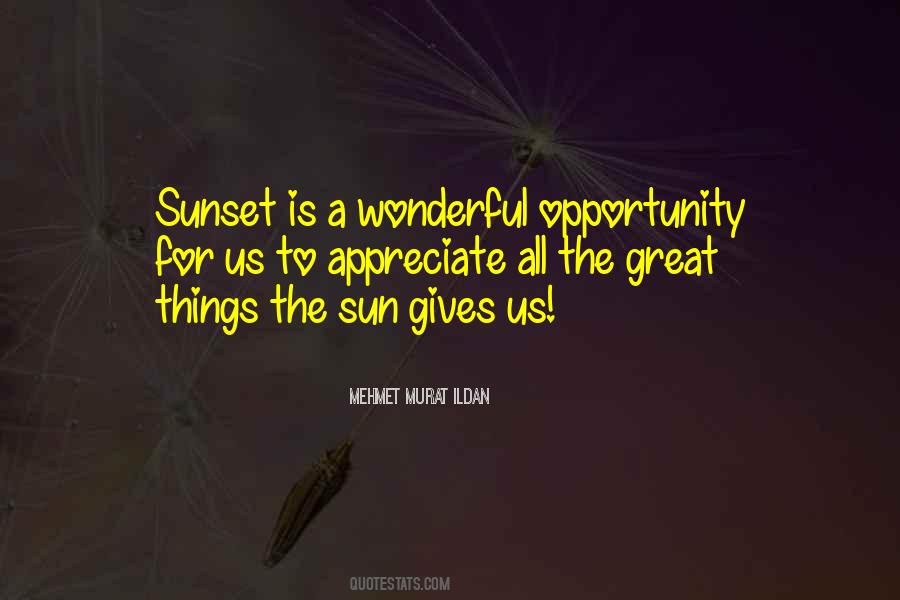 Sunset Is Quotes #416881