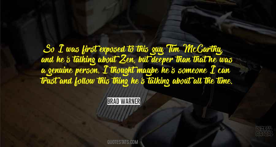 Genuine Guy Quotes #1612546