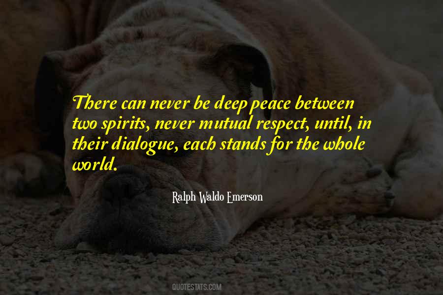 Never Be Peace Quotes #172728