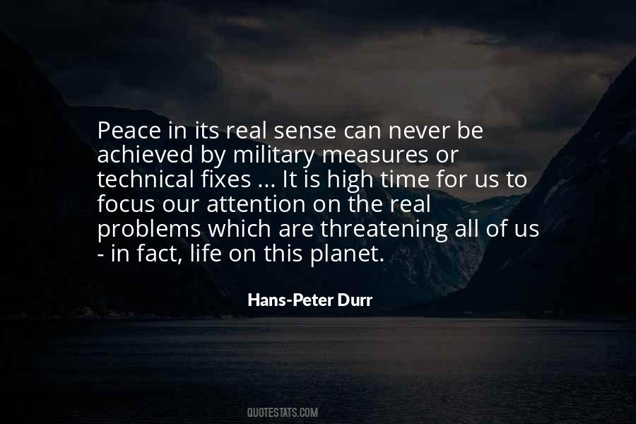 Never Be Peace Quotes #336559