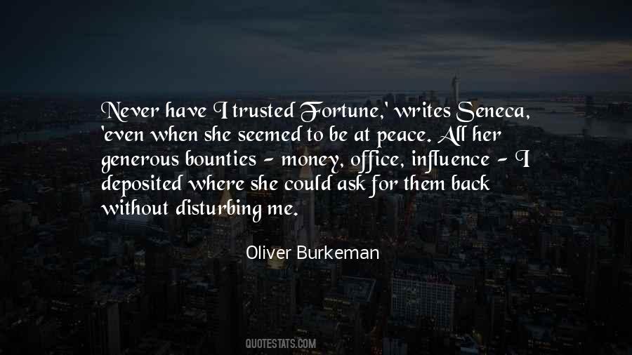Never Be Peace Quotes #713631