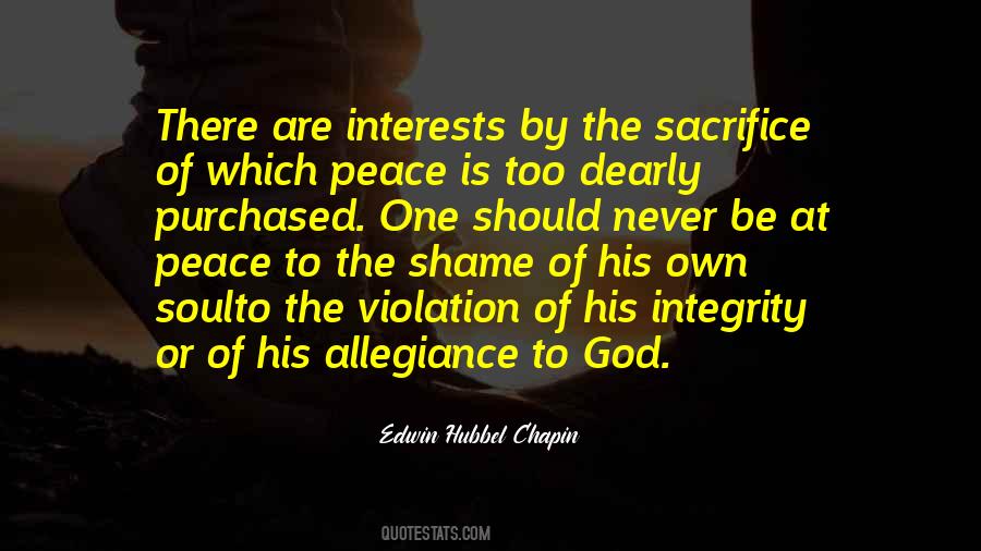 Never Be Peace Quotes #813718