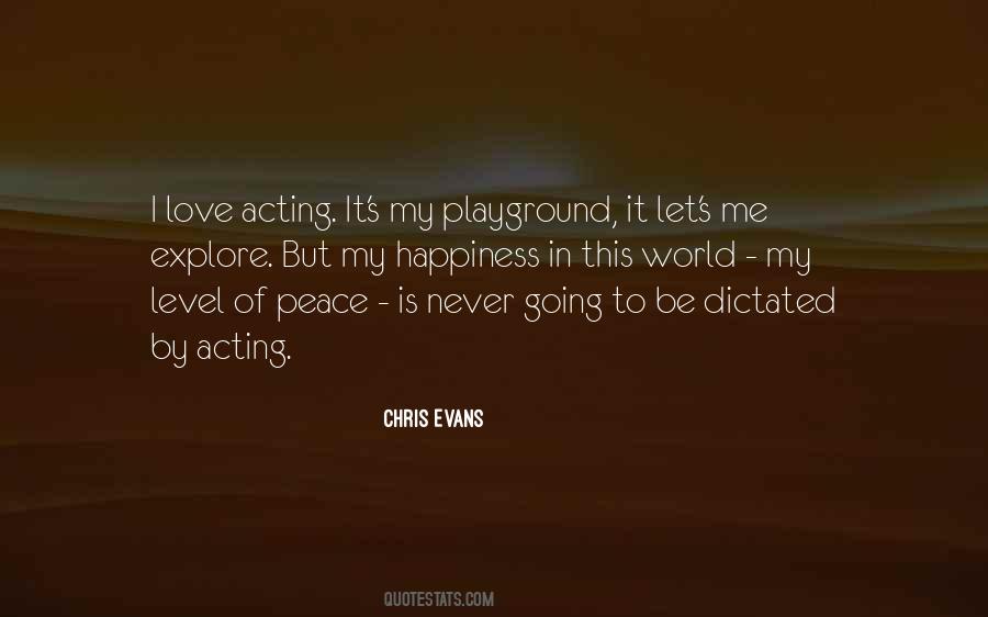 Never Be Peace Quotes #87777