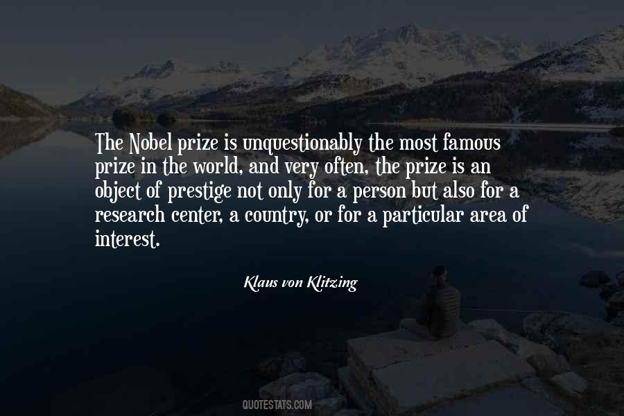 Famous Nobel Prize Quotes #954733