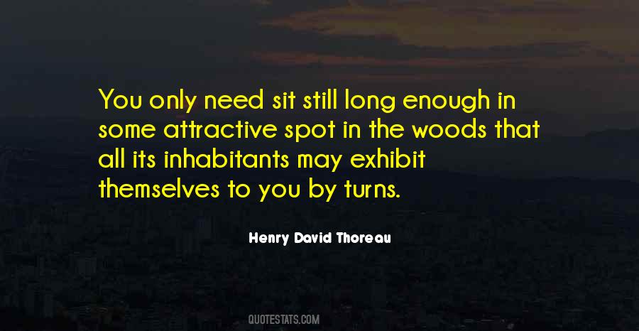 Thoreau Woods Quotes #1562885