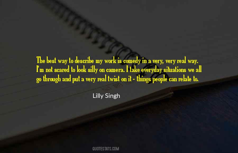 Things We Go Through Quotes #987550
