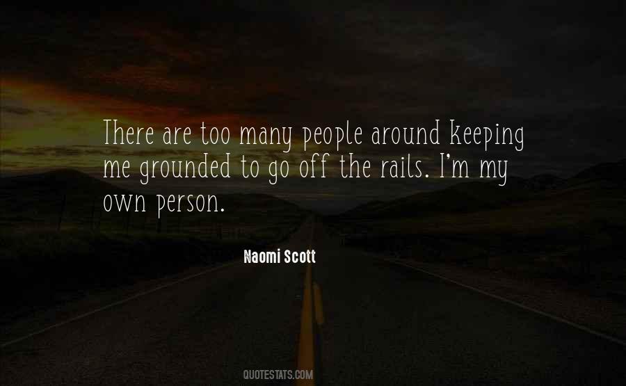 Go Off The Rails Quotes #299842