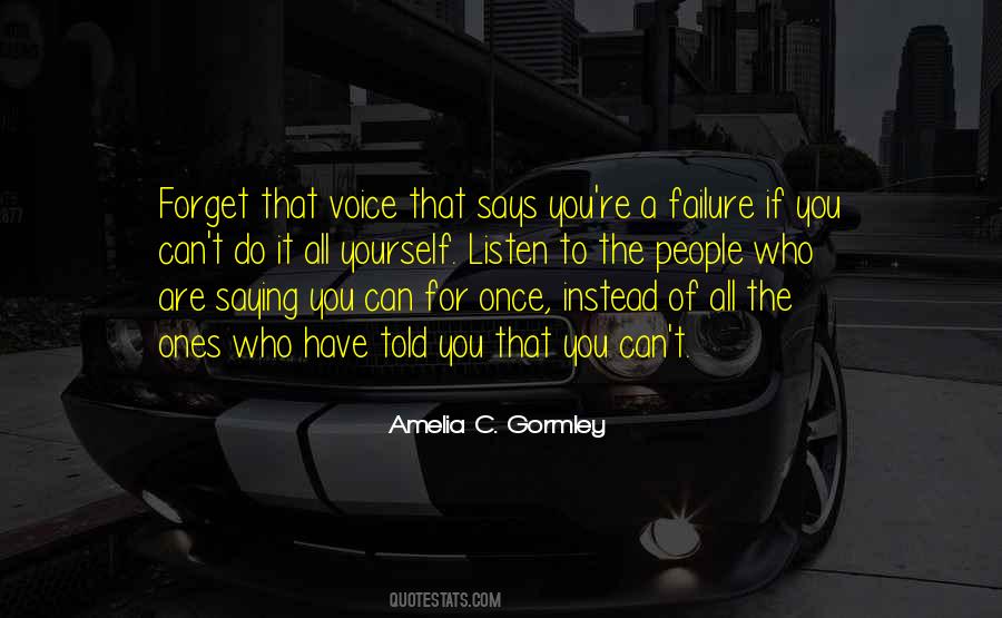 You Can Do It Yourself Quotes #1510679