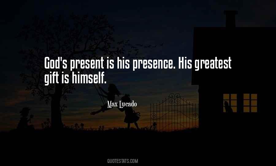 Greatest Gift From God Quotes #746680