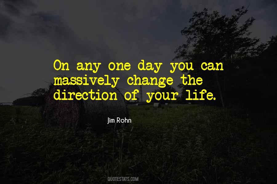 Quotes About The Direction Of Life #1394625