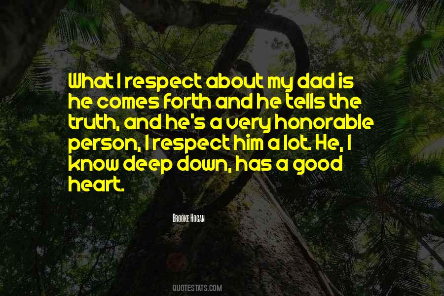 Respect Dad Quotes #294730