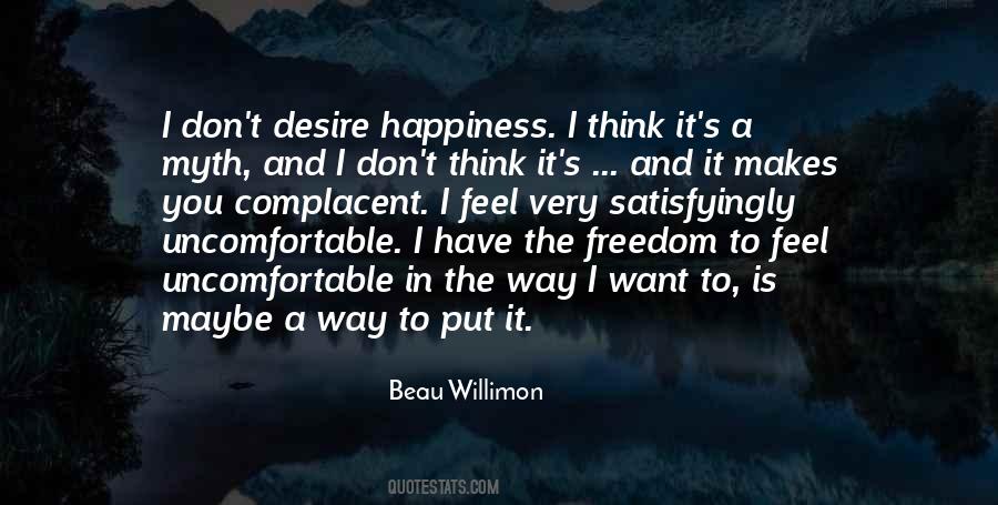 Desire Happiness Quotes #1047209