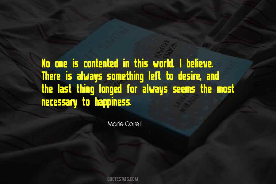 Desire Happiness Quotes #510492