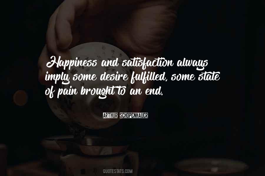 Desire Happiness Quotes #725779