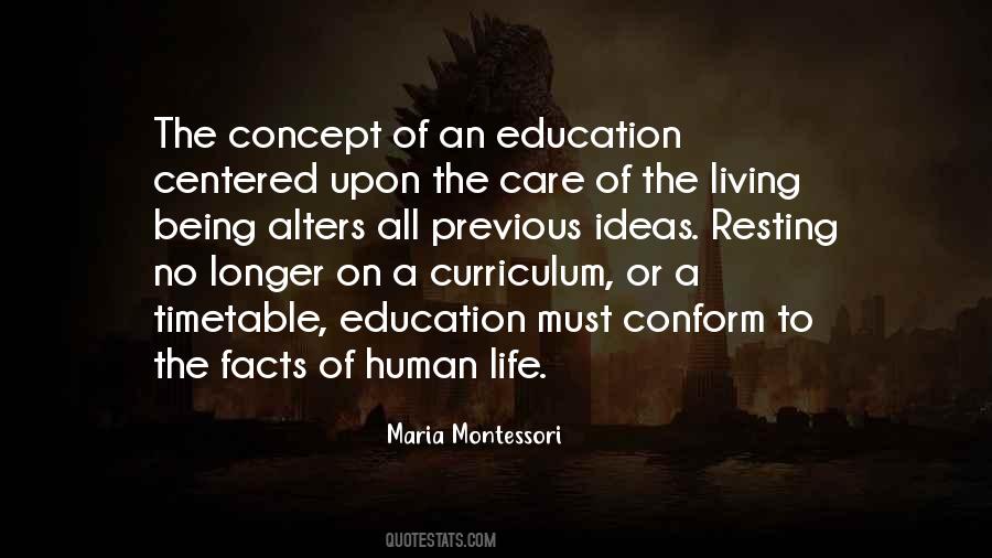 Ideas Of Living Quotes #1582370