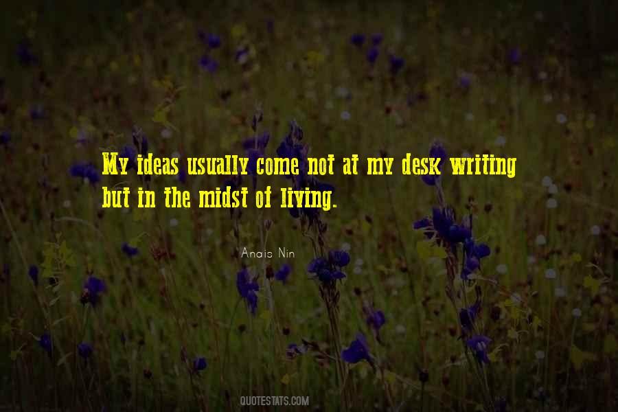 Ideas Of Living Quotes #293553