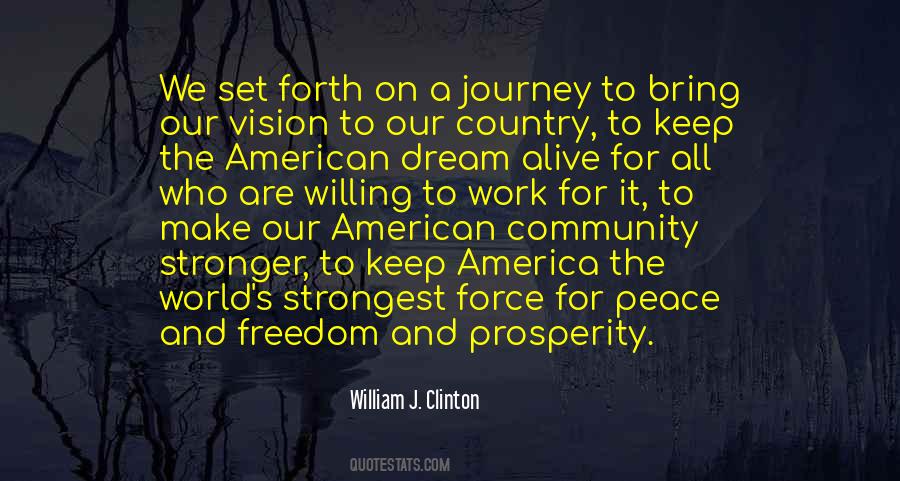 Journey Dream Quotes #1542391
