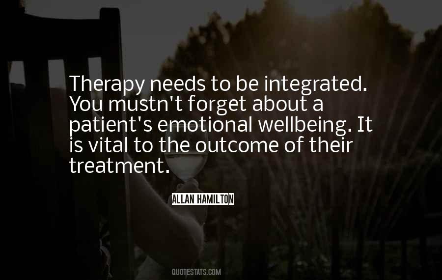 Emotional Therapy Quotes #784008