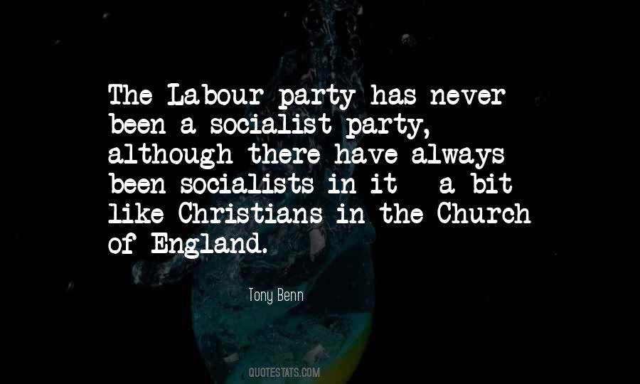 Christian Socialist Quotes #1721835