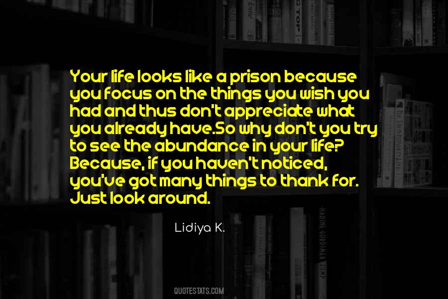 Gratitude For What You Have Quotes #1684772