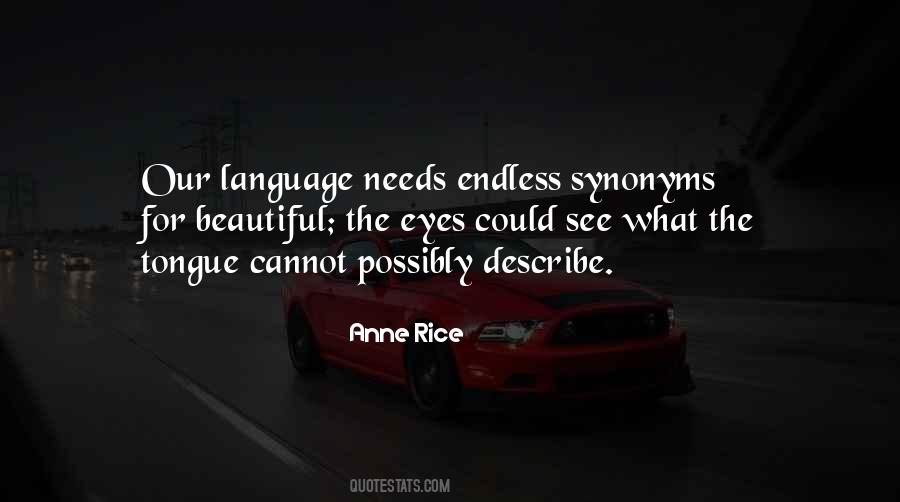 Synonyms For The Quotes #14518